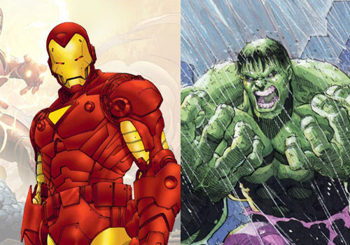 Iron Man y Hulk