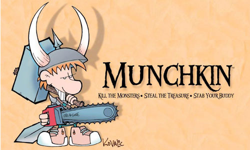 Munchkin: Mata a los monstruos. Roba el tesoro. Apuñala a tus amigos.