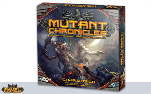 Mutant Chronicles Wargame, caja básica