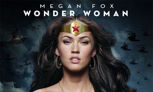 Megan Fox como Wonder Woman