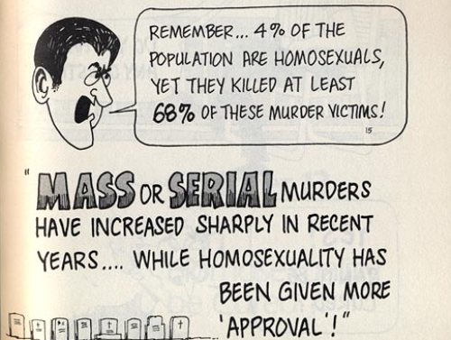 Los gays son asesinos