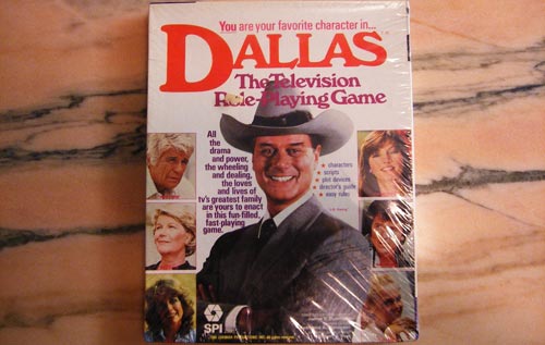 Portada de Dallas: El Juego de Rol de TV