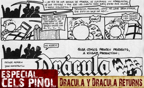 Especial Cels Piñol - Drácula y Drácula Returns