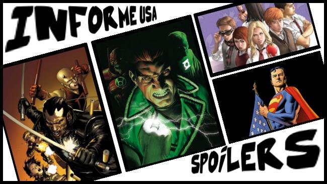 Informe USA Green Lantern Esmerald Warriors, Morning Glories, Ultimate Avengers, Superman, X-Men