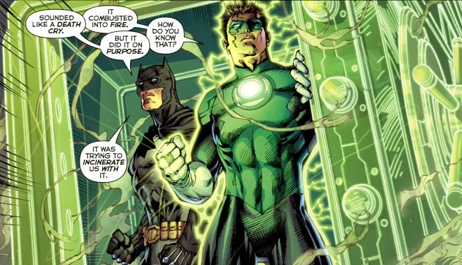 Justice League Batman Green Lantern