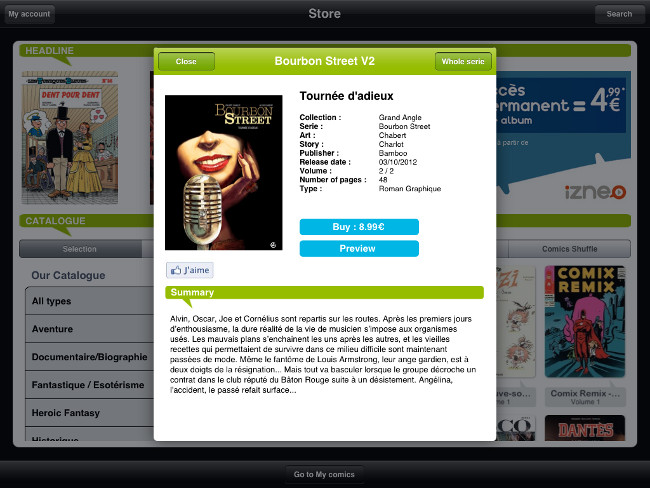 Izneo Bourbon Street