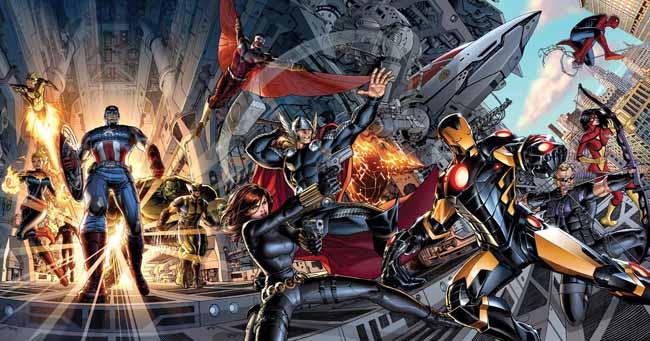 Marvel Now Avengers Portada