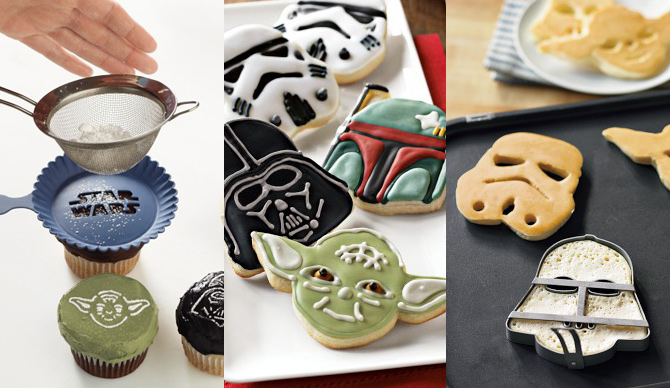 Pasteles y galletas de Star Wars