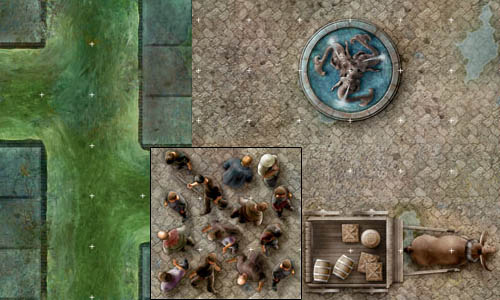 Street of Shadow Dungeon Tiles
