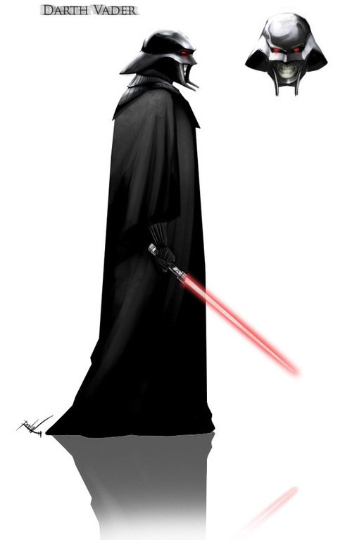 Star Wars Darth Vader redesign rediseño