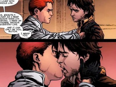 La relación entre Rictor y Estrella Rota premiada por la GLAAD. Los superheroes gays se van abriendo paso.