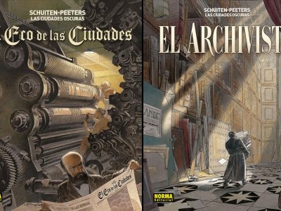‘Las ciudades oscuras. El eco de las ciudades & el Archivista’, maravillosos complementos